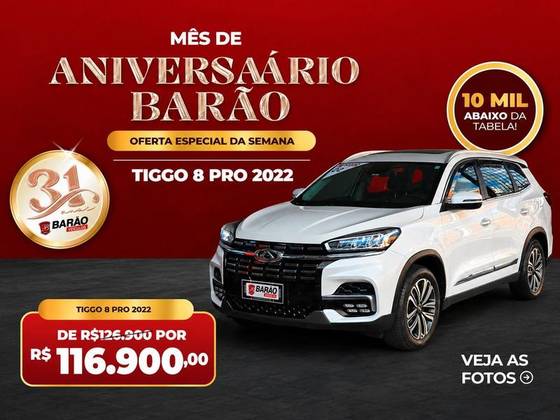 CAOA CHERY TIGGO 8 1.6 TGDI GASOLINA TXS DCT